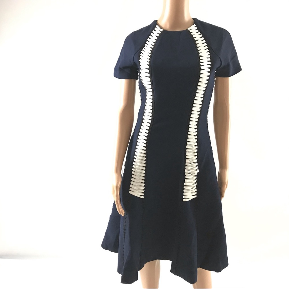Lanu Women's Sheath Dress Navy Blue Work Cocktail